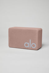 Uplifting Yoga Block - Smoky Quartz/Silver