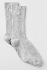 Unisex Half-Crew Understated Sock - Athletic Heather Grey