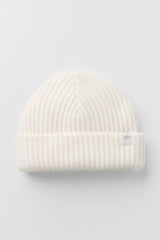 Courchevel Cashmere Beanie - Ivory