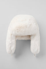 Faux Fur Starstruck Hat - Ivory