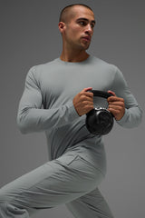 Conquer Reform Crewneck Long Sleeve - Lunar Grey