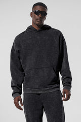 Chill Vintage Wash Hoodie - Black Wash