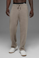 Scholar Straight Leg Sweatpant - Light Cocoa