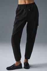 Edition Sueded Jogger - Black
