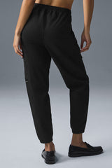 Edition Sueded Jogger - Black