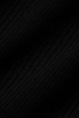 Domain Rib Knit Sweatpant - Black