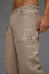 Cotton Canvas Carpenter Pant - Gravel