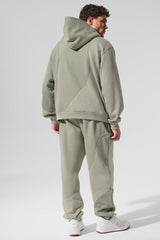 Make Waves Hoodie - Limestone Tonal