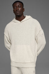 Wool鑱紺ashmere New Class Hoodie - Bone Heather