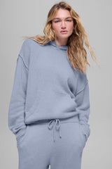 Wool鑱紺ashmere New Class Hoodie - Winter Frost