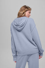 Wool鑱紺ashmere New Class Hoodie - Winter Frost