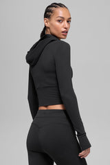 Sway Full Zip Hoodie - Black