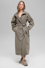 Journey Trench Coat - Light Cocoa