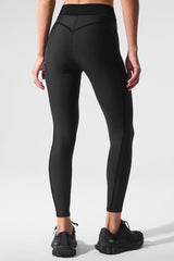 Airlift High-Waist 7/8 Line Up Legging - Black
