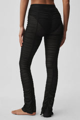 Airlift Mesh High-Waist Cherish Legging - Black
