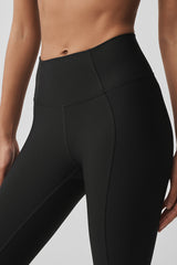 Airlift High-Waist 7/8 Fine Line Legging - Black