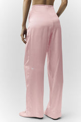 Silk Luminous Pant (Regular) - Pink Champagne