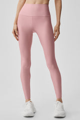 7/8 High-Waist Airlift Legging - Vintage Pink