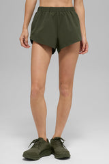 Playmaker Dolphin Short - Green Olive