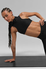 Airlift Light Speed Hooded Bra - Black