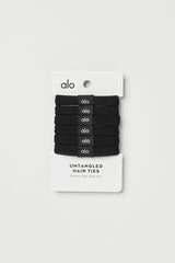 Untangled Hair Tie 6-Pack - Black
