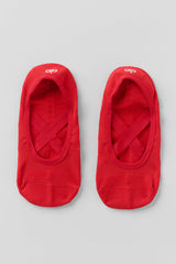 Women's Pivot Barre Sock - Bright Red