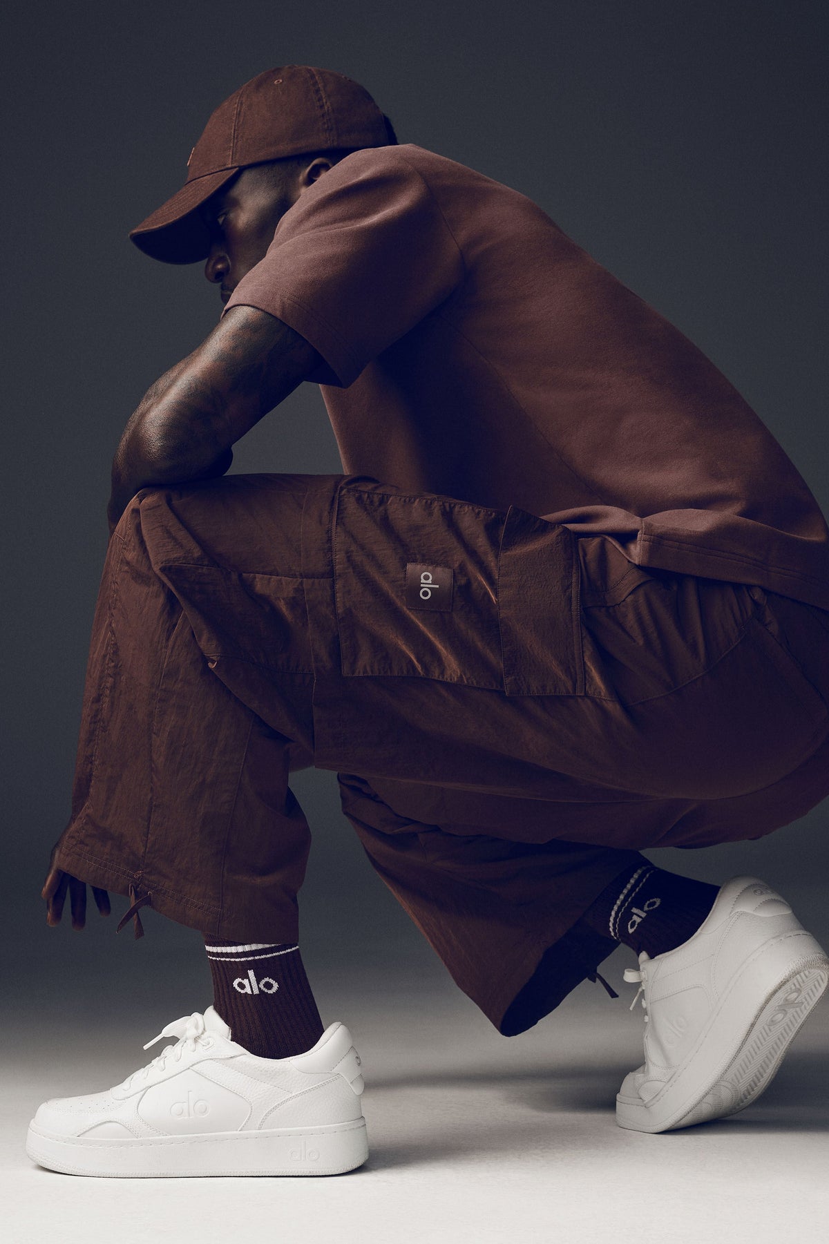 ALO Recovery Mode Sneaker - Natural White