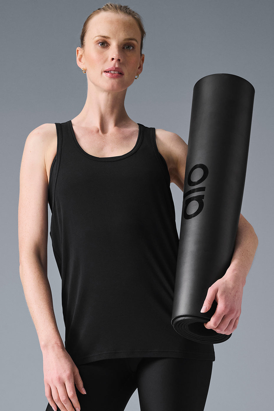 Everyday Modal Rib Tank - Black