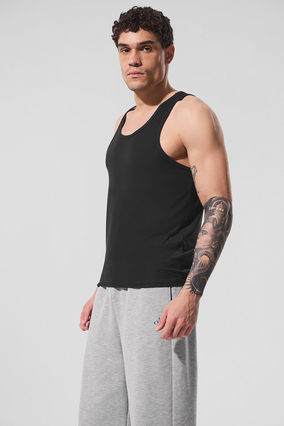 Everyday Modal Rib Tank - Black