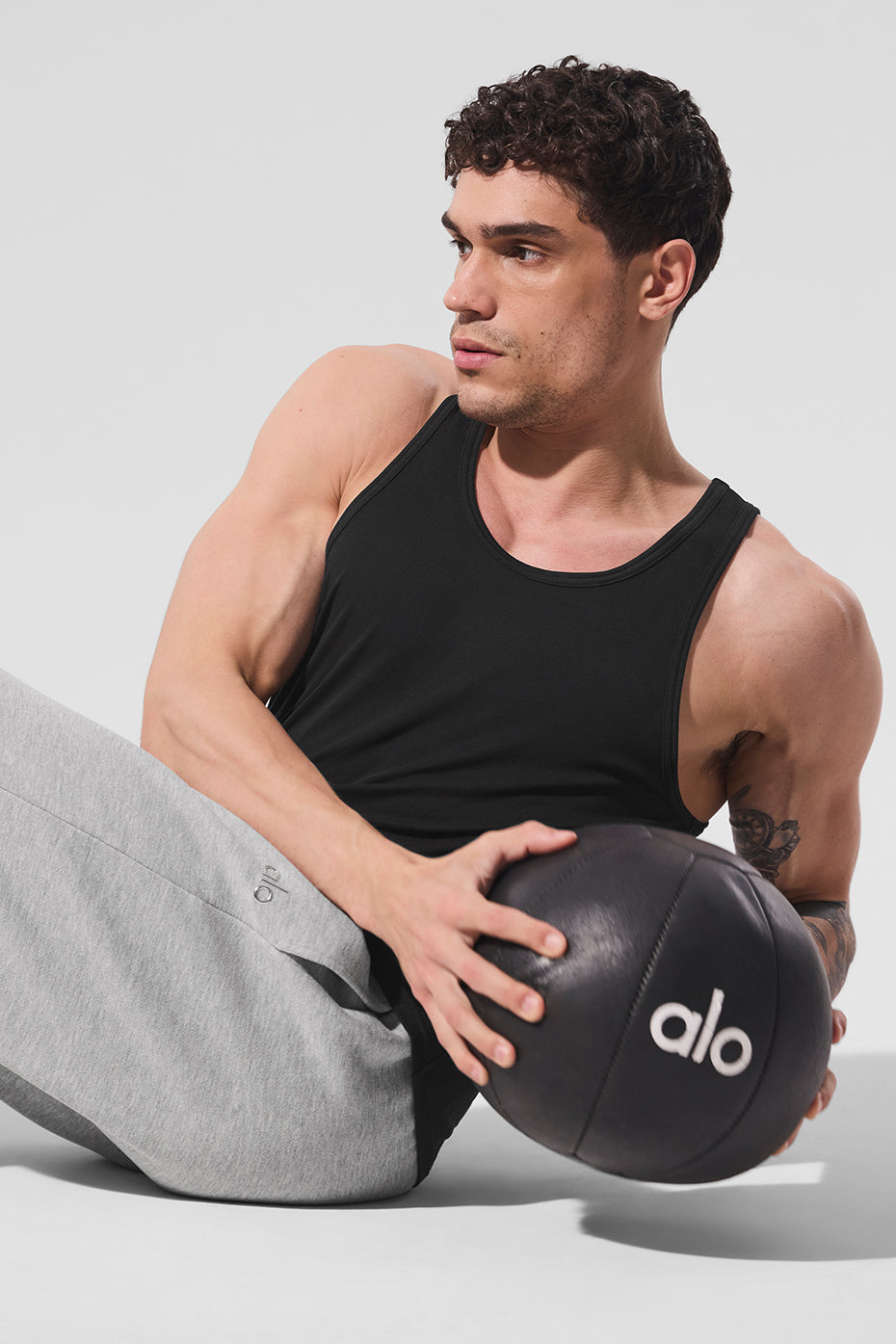 Everyday Modal Rib Tank - Black