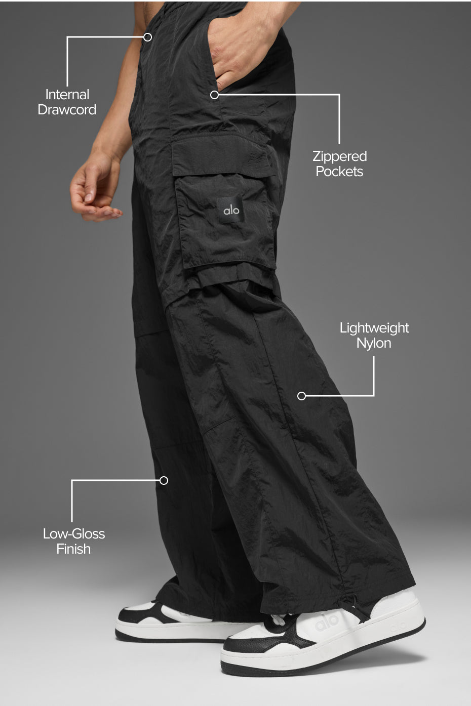 Axis Cargo Trouser - Black