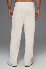 Scholar Straight Leg Sweatpant - Ivory