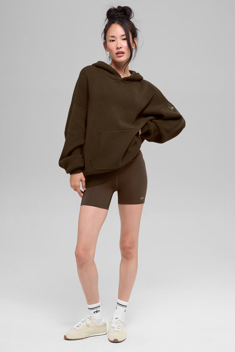 Scholar Hooded Sweater - Espresso