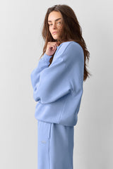 Accolade Crew Neck Pullover - Light Provence Blue