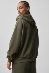 Accolade Full Zip Hoodie - Olive Tree