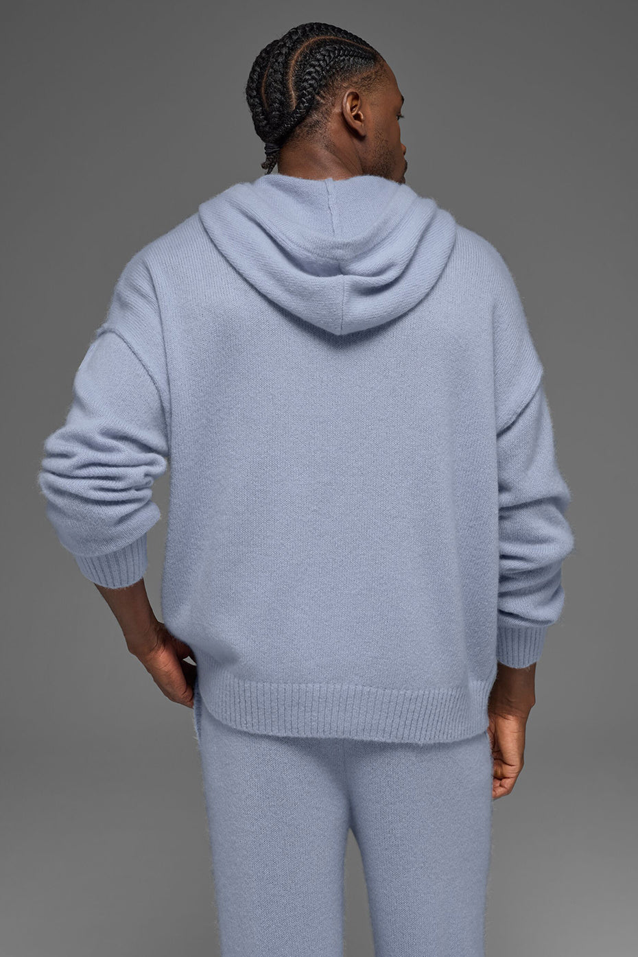 Wool鑱紺ashmere New Class Hoodie - Winter Frost
