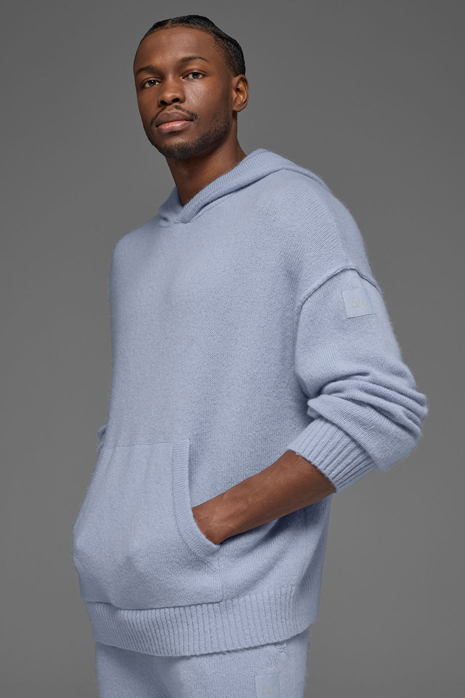 Wool鑱紺ashmere New Class Hoodie - Winter Frost