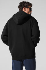 Renown Heavy Weight Full Zip Hoodie - Black