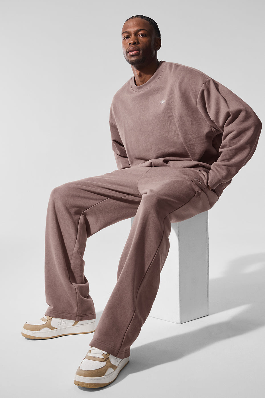 Accolade Straight Leg Sweatpant - Mushroom