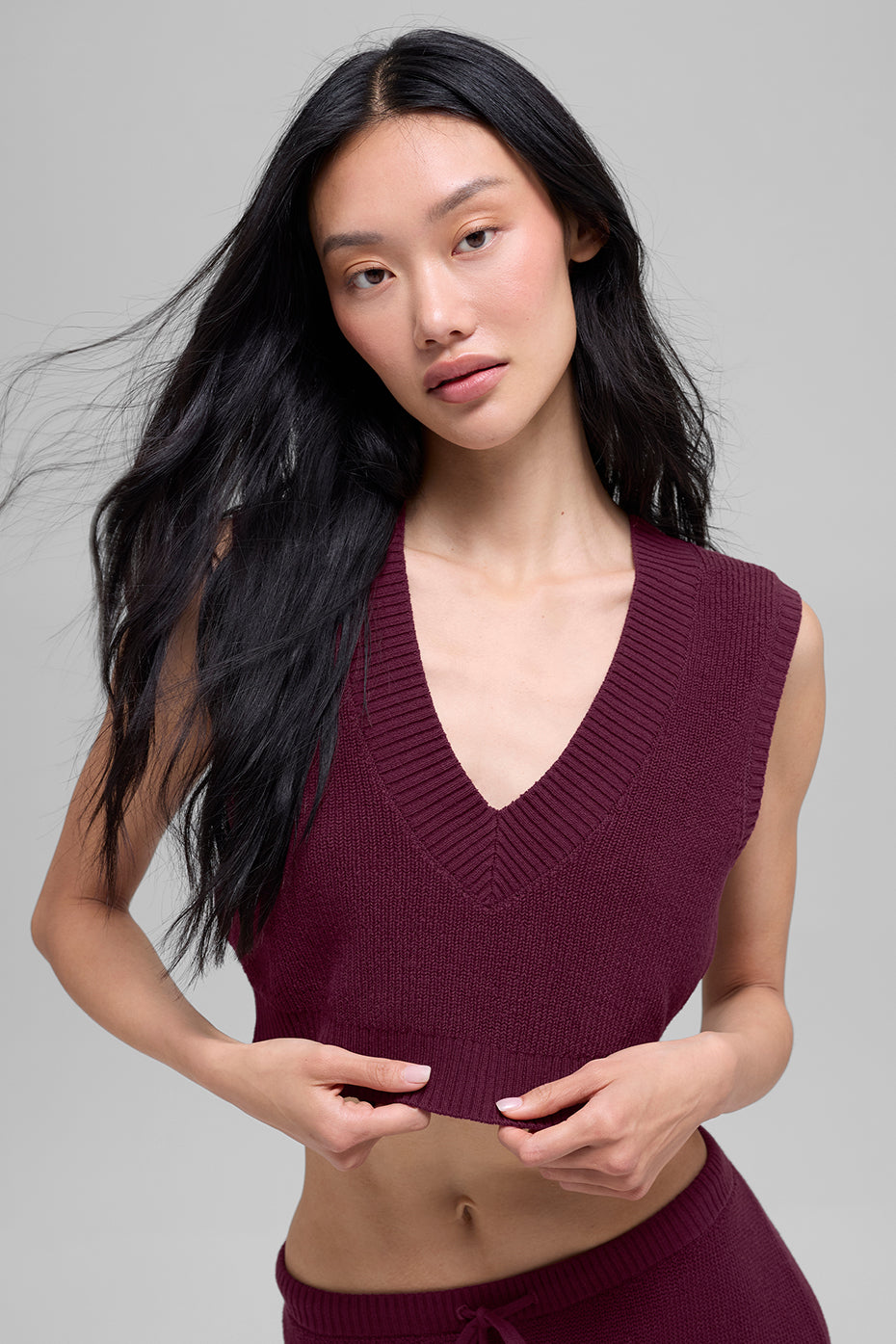 Supernatural Sweater Tank - Burgundy