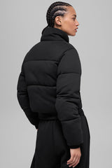 Sweatshirt Puffer - Black