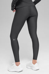 Airlift Winter Warm High-Waist Legging - Anthracite