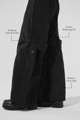 High-Waist Voyager Trouser - Black
