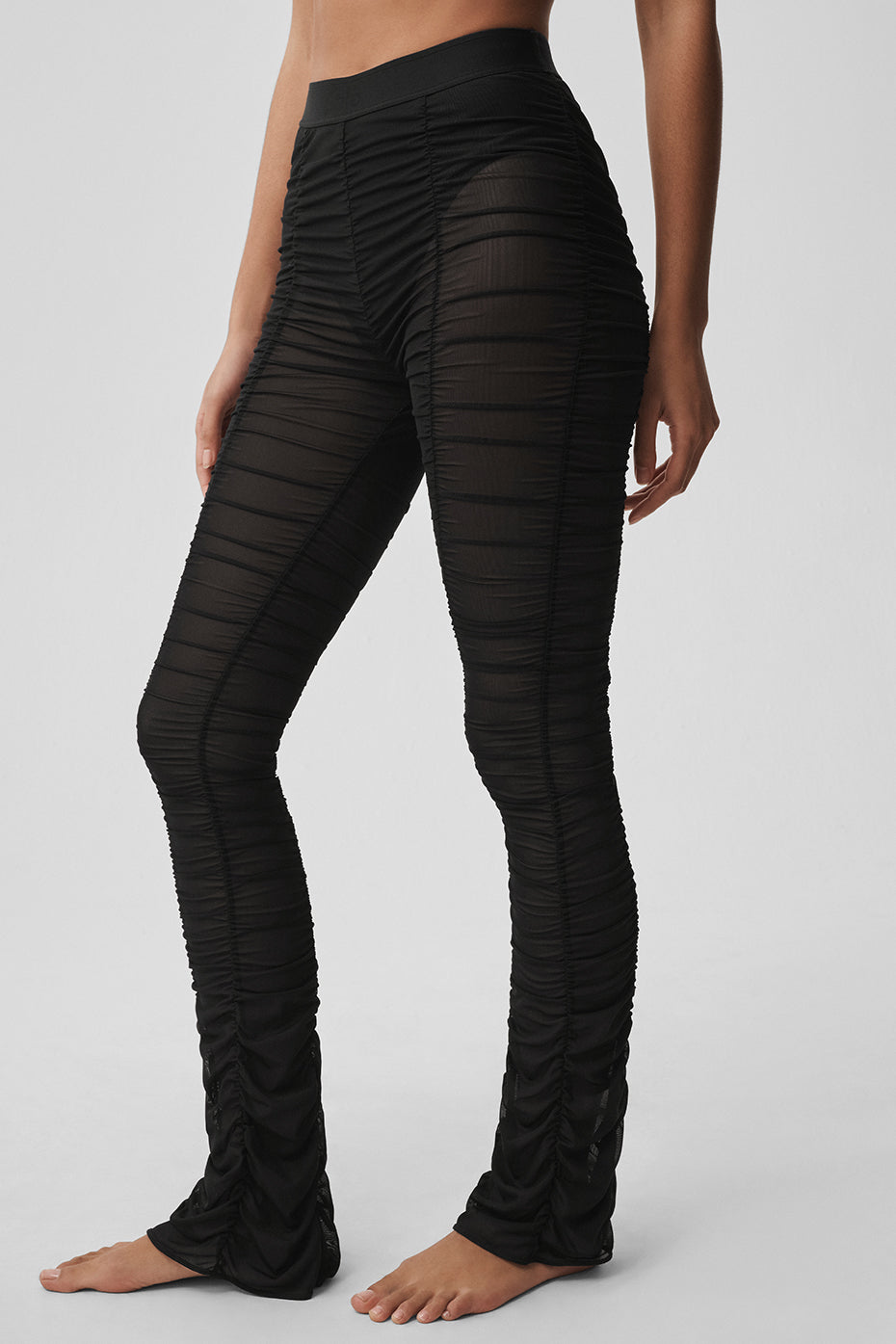 Airlift Mesh High-Waist Cherish Legging - Black