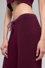 Supernatural Sweater Pant - Burgundy