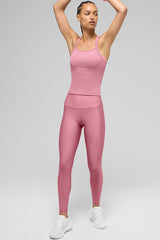 High-Waist Airlift Legging - Pink Wild Rose