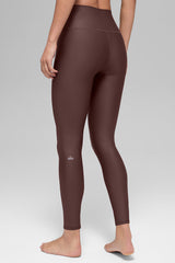 7/8 High-Waist Airlift Legging - Brownstone