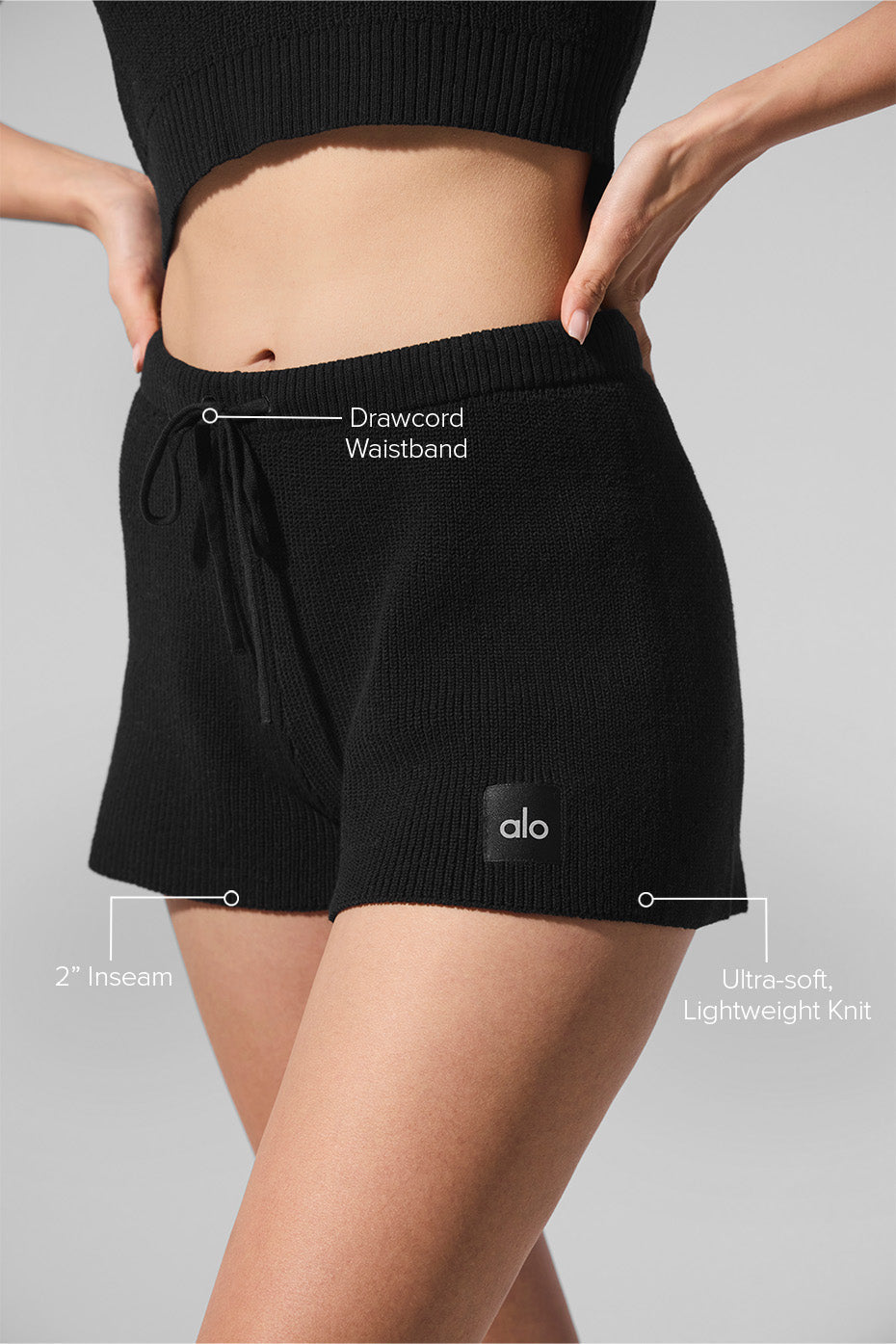 Supernatural Sweater Short - Black