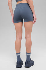 3" ALO Softsculpt High-Waist Precision Short - Bluestone