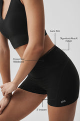 3" Alosoft Affection Short - Black